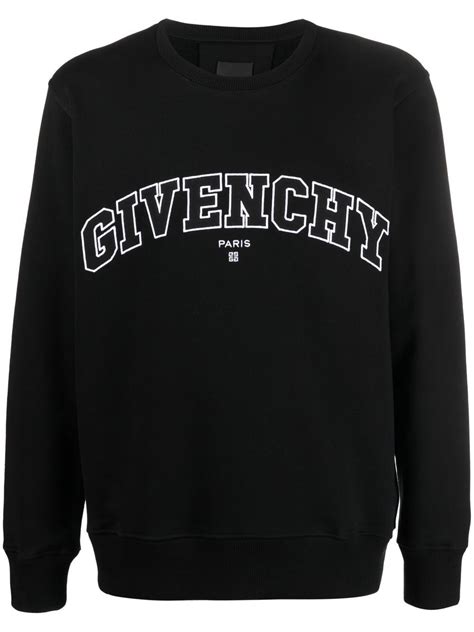 felpa girocollo givenchy|Givenchy Felpa Archetype In Nero .